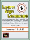 Learn Sign Language